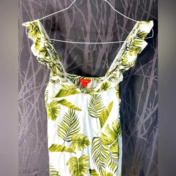 Joe fresh -  Medium Dress w/ White & Green Leaves 🍃 - Picture 3 of 8